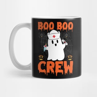 Ghost Nurse boo boo crew Halloween Mug